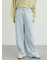 デニムストレートパンツ
