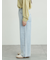 デニムストレートパンツ