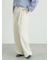 ツータックワイドパンツ