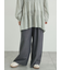 ツータックワイドパンツ
