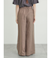 ツータックワイドパンツ