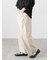 サイド深タックバレルパンツ