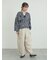 サイド深タックバレルパンツ