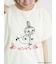 【MOOMIN×Samansa Mos2】ぽこぽこ刺繍Tシャツ