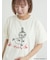 【MOOMIN×Samansa Mos2】ぽこぽこ刺繍Tシャツ