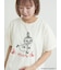 【MOOMIN×Samansa Mos2】ぽこぽこ刺繍Tシャツ