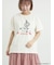 【MOOMIN×Samansa Mos2】ぽこぽこ刺繍Tシャツ