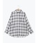 オンブレチェックシアーシャツ