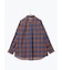 オンブレチェックシアーシャツ