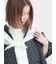 三角ストール付カットワーク刺繍Tシャツ