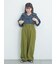 サス付きハイウエストパンツ