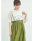 サス付きハイウエストパンツ