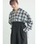 サス付きハイウエストパンツ