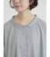《新色追加》ちび襟シャツワンピース【WEB限定】