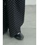 《新色追加》麻レーヨン柄アソートパンツ