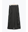 カットクレープフリルワイドパンツ