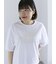 シルケット天竺ワイドアームプリントTシャツ