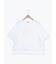 シルケット天竺ワイドアームプリントTシャツ