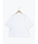 シルケット天竺ワイドアームプリントTシャツ