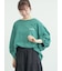 袖タックTシャツ