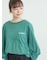 袖タックTシャツ