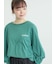 袖タックTシャツ