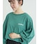 袖タックTシャツ