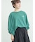 袖タックTシャツ