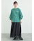 袖タックTシャツ