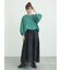 袖タックTシャツ