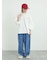 袖タックTシャツ