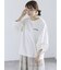 袖タックTシャツ