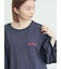 袖タックTシャツ