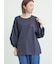 袖タックTシャツ