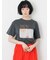 【接触冷感】スクエア箔ロゴTシャツ