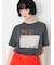 【接触冷感】スクエア箔ロゴTシャツ