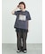 【接触冷感】スクエア箔ロゴTシャツ