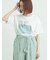【接触冷感】スクエア箔ロゴTシャツ