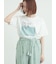 【接触冷感】スクエア箔ロゴTシャツ