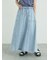 デニムフレアスカート