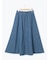 デニムフレアスカート