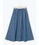 デニムフレアスカート