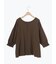 袖口シャーリング前後2WAYブラウス