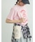 【メルヘン×Samansa Mos2】発泡プリントTシャツ