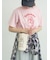 【メルヘン×Samansa Mos2】発泡プリントTシャツ
