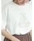 【メルヘン×Samansa Mos2】レース貼りTシャツ
