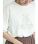 【メルヘン×Samansa Mos2】レース貼りTシャツ