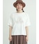 【メルヘン×Samansa Mos2】レース貼りTシャツ