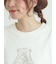 【メルヘン×Samansa Mos2】レース貼りTシャツ