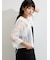 裾ドロストワイドスリーブシャツ